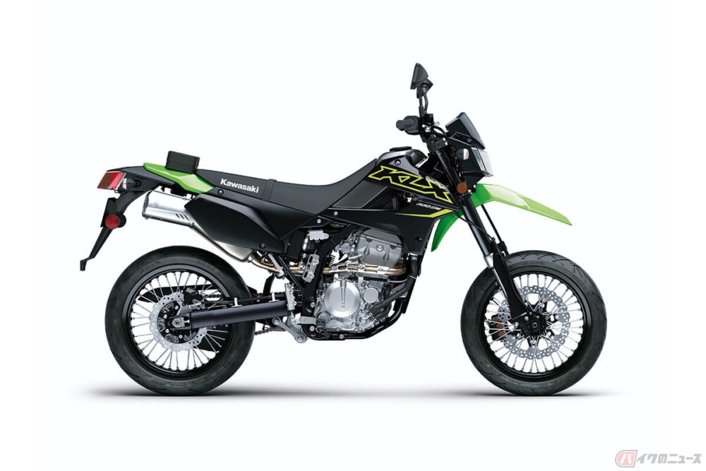 カワサキ Klx300sm 公開 299ccエンジン搭載のモタードモデル登場 バイクのニュース 自動車情報サイト 新車 中古車 Carview