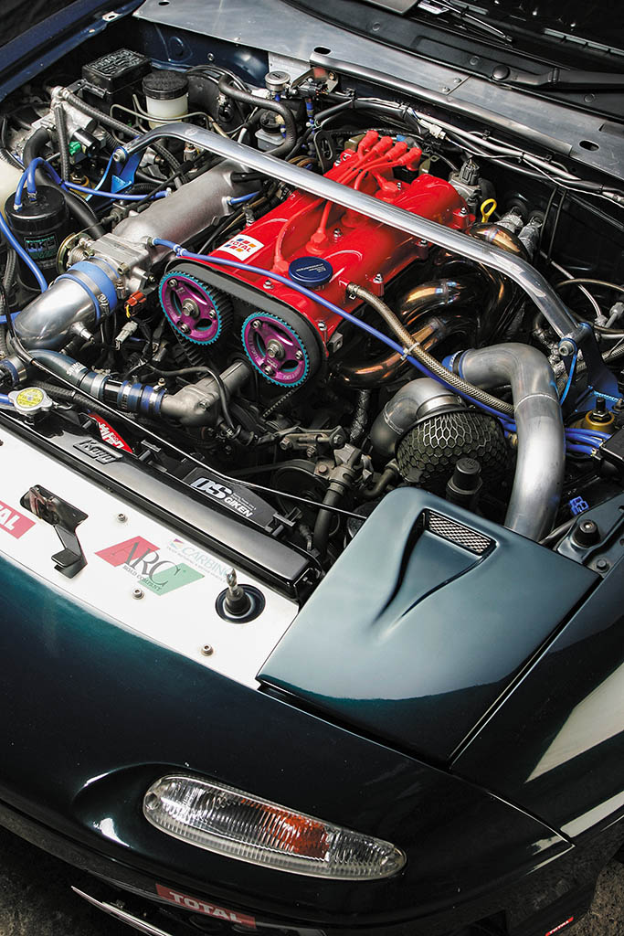 湾岸仕様のna型ロードスター 大排気量ターボ勢と真っ向勝負 Option Back Number Web Option 自動車情報サイト 新車 中古車 Carview