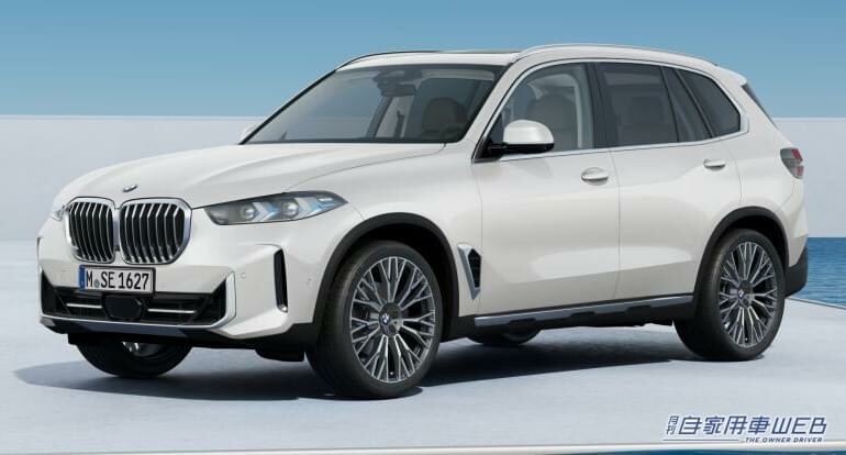 最大7人乗り、3列シート標準装備のBMW「X5 xDrive35d Edition X」が370台限定で販売開始