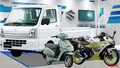 スズキの軽トラがEVに?! バイオエタノール対応の油冷単気筒「ジクサーSF250 FFV」など 人とくるまのテクノロジー展2025に出展