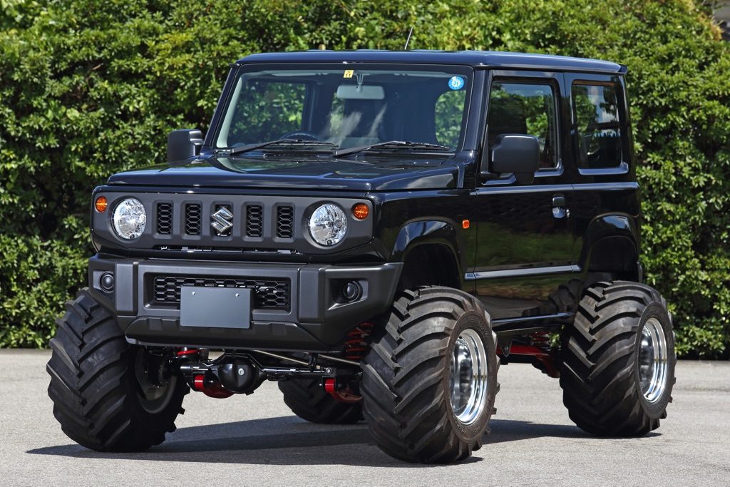 笑撃のジムニー改モンスタートラック 現実的な公道仕様の リトル バージョンを製作中 Web Option 自動車情報サイト 新車 中古車 Carview