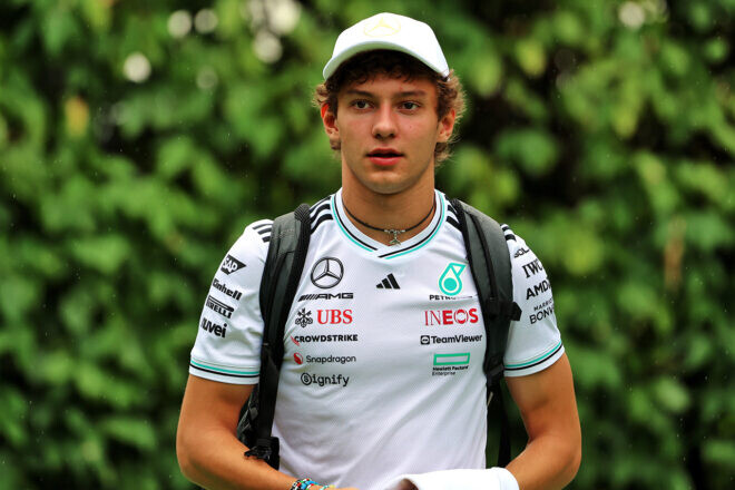 アントネッリのメルセデス残留もほぼ確定、代表が「100％ここに残るだろう」と発言。ラッセルの交渉後に揃って発表へ