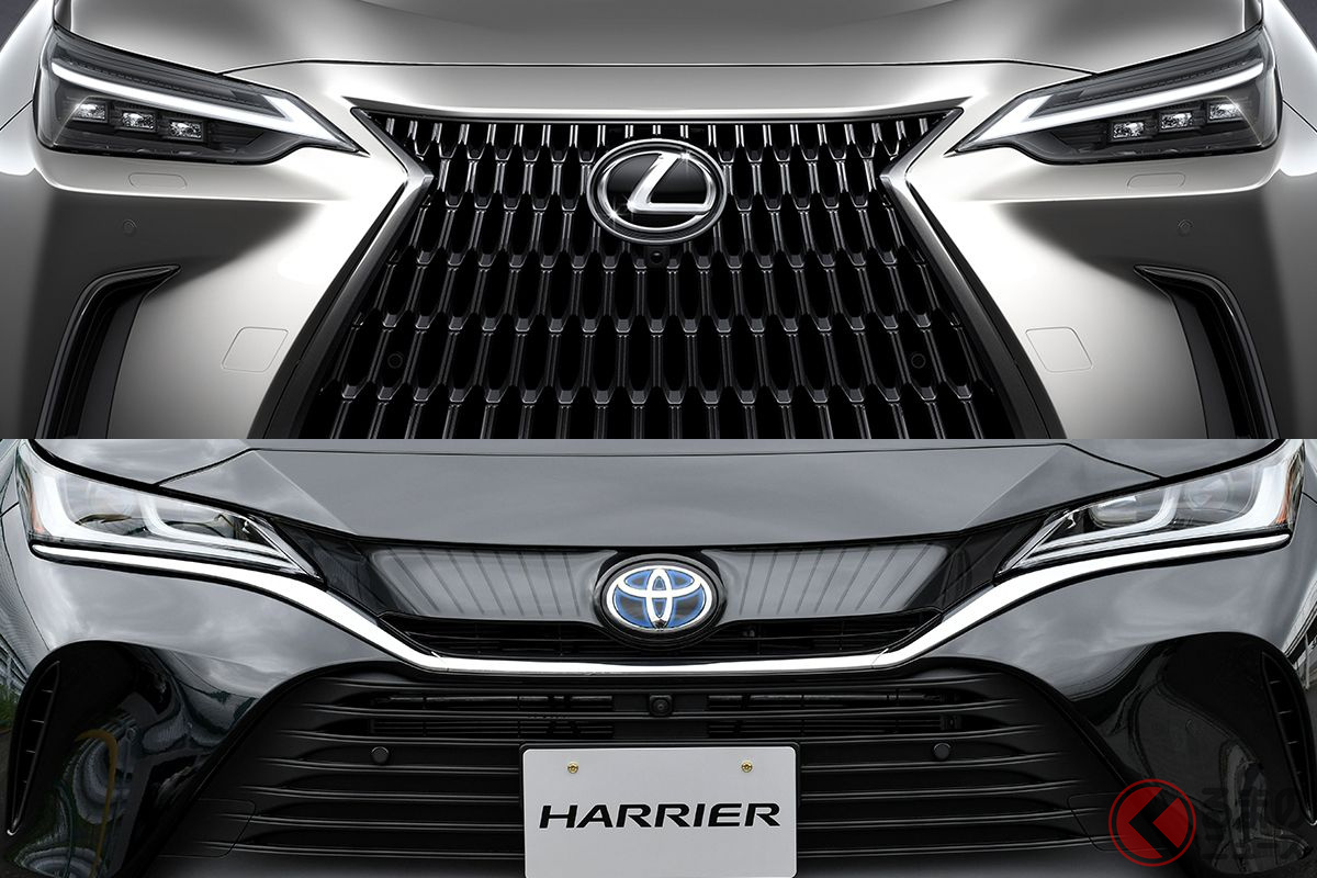 レクサス新型 Nx 全面刷新 トヨタ高級suv ハリアー とはどう違う 似て非なる2台とは くるまのニュース 自動車情報サイト 新車 中古車 Carview