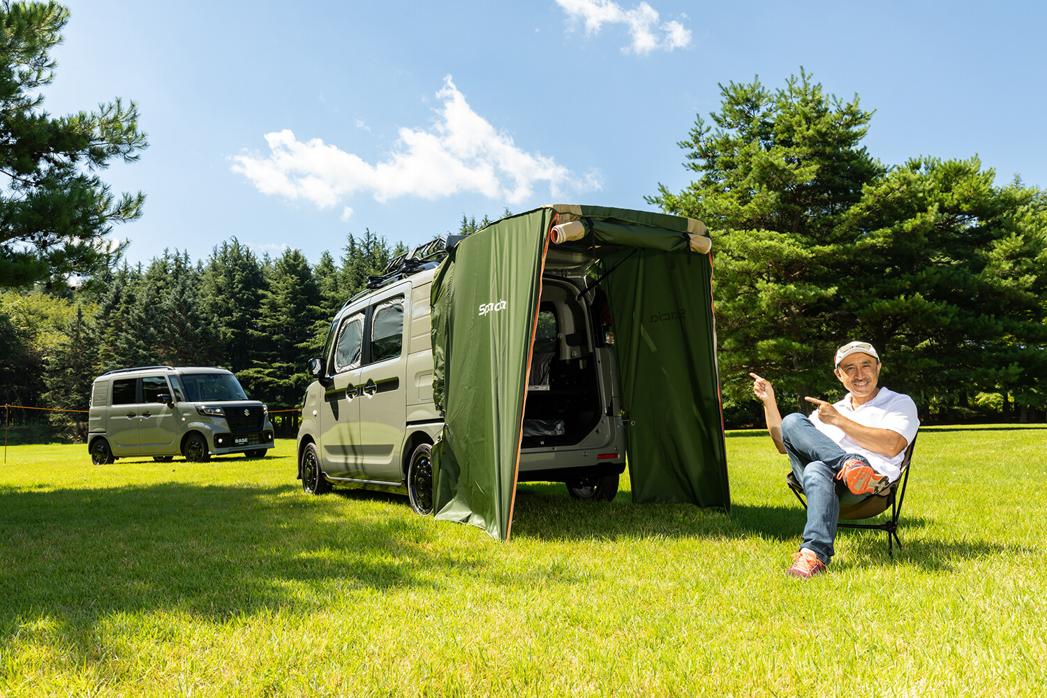 軽商用車と思えぬ贅沢っぷり！　「スズキ・スペーシアBASE」の秘密基地感に妄想は膨らみっぱなし　