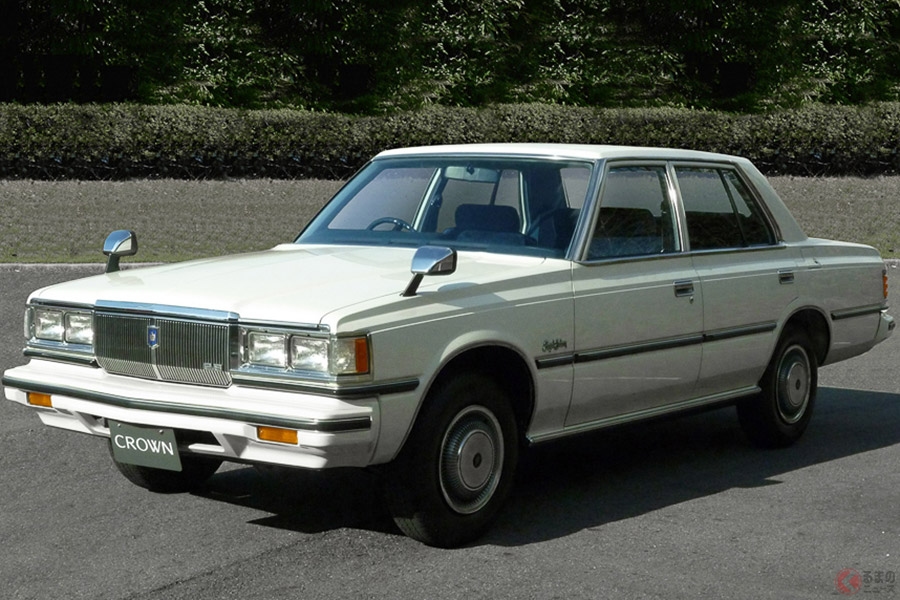 トヨタ「次代を見据えたモデル」…6代目「クラウン」日本初の電子技術採用