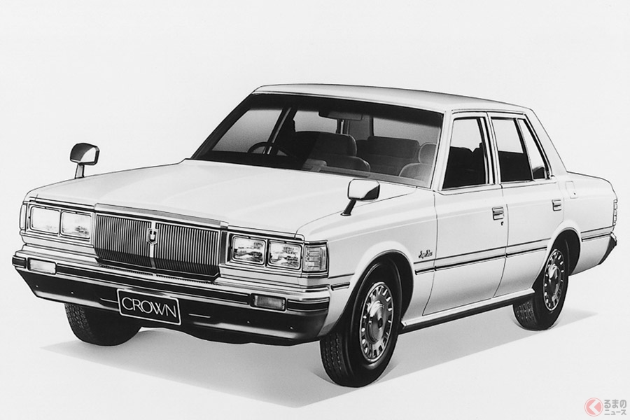 トヨタ「次代を見据えたモデル」…6代目「クラウン」日本初の電子技術採用