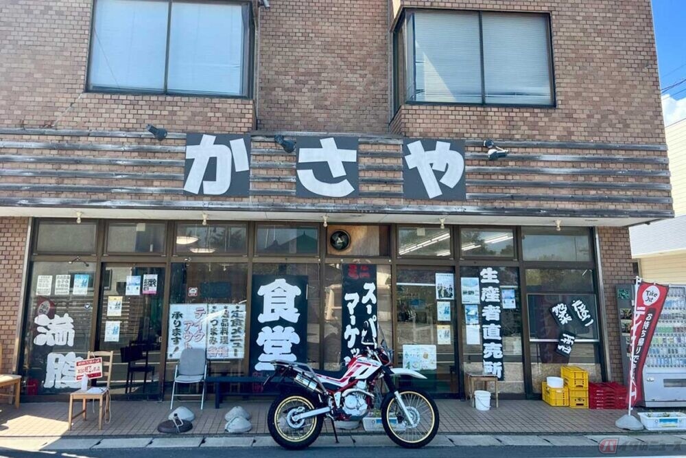 バイクでぶらりと立ち寄るローカル食堂　千葉県いすみ市『かさや食堂』で刺身定食の味とボリュームに感激！