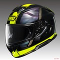 白黒黄色の「SCENARIO」が追加！最新のツーリング用ヘルメット「GT-Air 3」の新グラフィックだ！【SHOEI】から　　