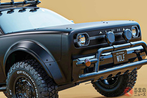 レトロ顔の新型「本格SUV」世界初公開！ 「ジムニー」のような「箱型」デザインがカッコイイ！ 新型「ナイトウルフ」米に登場