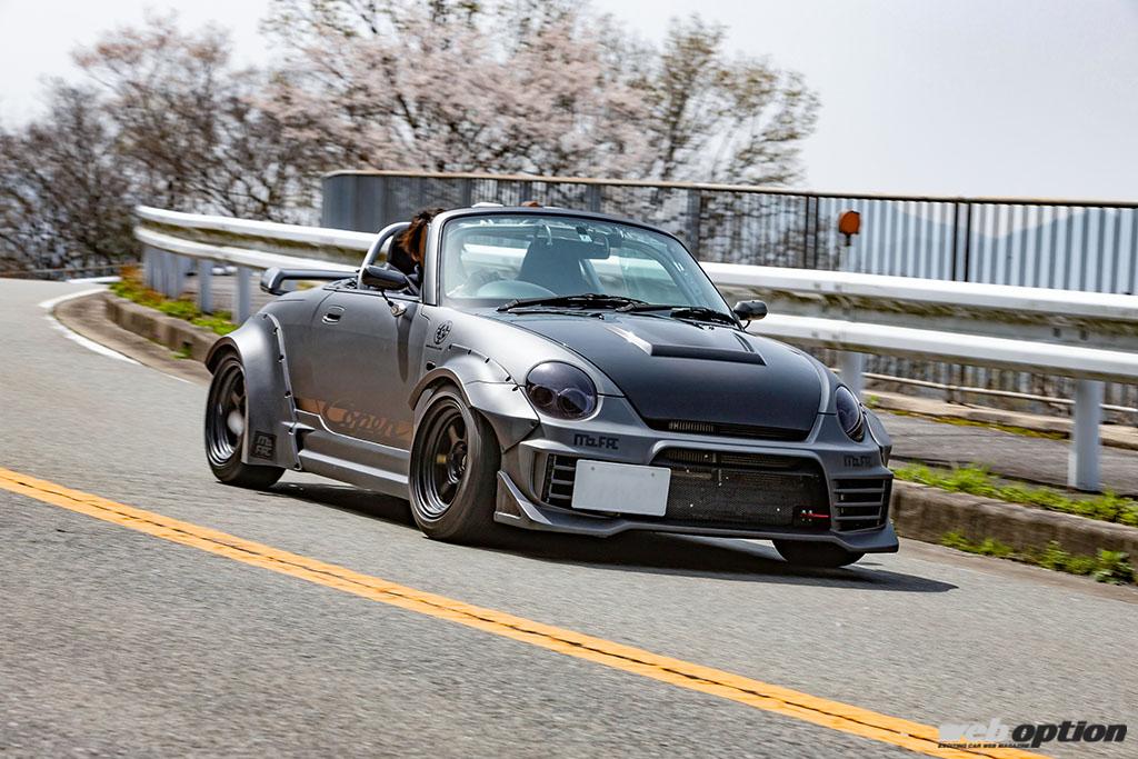 1万1000回転までブンまわるコペンは魅力的すぎる 軽自動車の枠を超えた快感チューンド Web Option 自動車情報サイト 新車 中古車 Carview