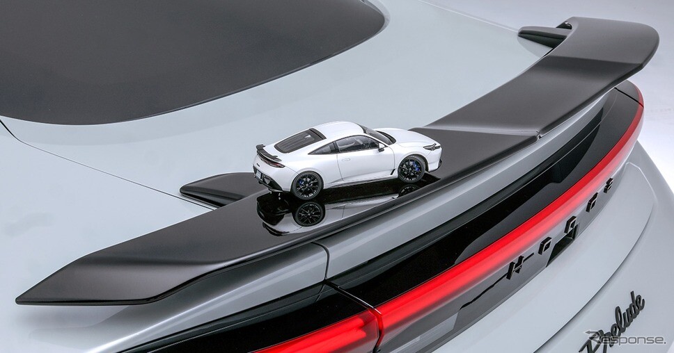 新型ホンダ『プレリュード』が早くも1/24プラモデルに！ こだわりの純正アクセ「リアスポイラー」も付属