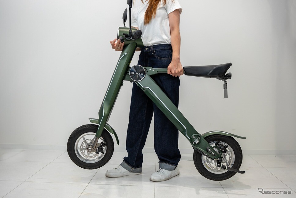スーパーオートバックスMITAKA、ブレイズの特定原付EVを販売開始