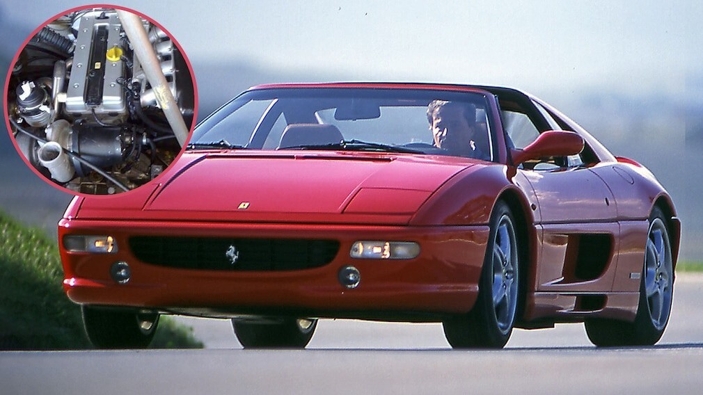 【珍妙な改造？冒涜？】チューンナップじゃなくチューンダウン？フェラーリ355GTSのV8の代りにオペル アストラの4気筒？うーんビミョー