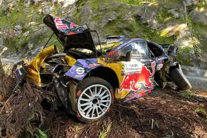 大クラッシュで修復不能のマッカーリーン「高速右コーナーでアンダーステア」／ラリージャパン2025デイ2コメント