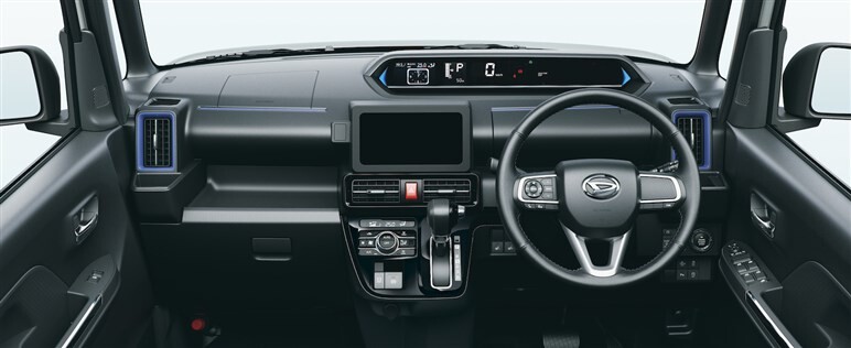 ダイハツ、新型タントを先行公開。押し出し強調、オフロードテイストの「ファン クロス」も追加