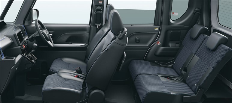 ダイハツ、新型タントを先行公開。押し出し強調、オフロードテイストの「ファン クロス」も追加