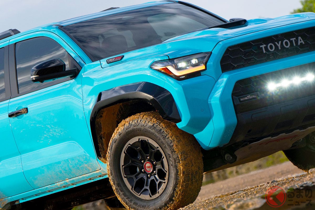 TRD PRO　オーバーランド・キャバルリー・ブルー・リミテッド 米国】トヨタ最新「大型“本格SUV”」に新カラー登場！ “極限と