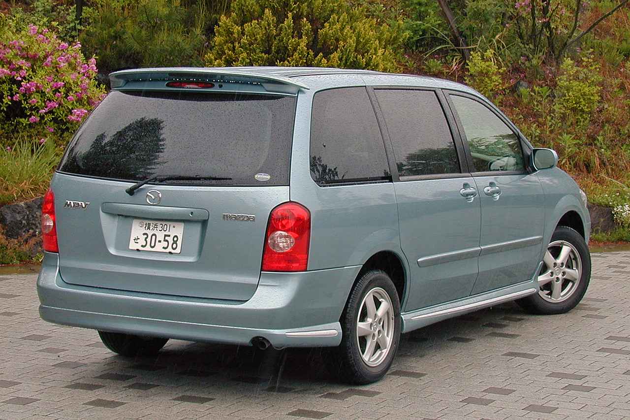 懐かしの国産車 25 マツダ Mpvはマイナーチェンジでエンジンを一新して走りを強化 Webモーターマガジン 自動車情報サイト 新車 中古車 Carview