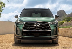 「竹林グリル」採用で一新、インフィニティの中型SUV『QX60』改良新型を米国発表