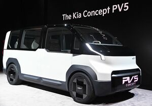 〈CES2024〉韓国・起亜自動車、モジュール式の新型EV「PV5」発表　ボディ付け替えで乗用車からトラックまで