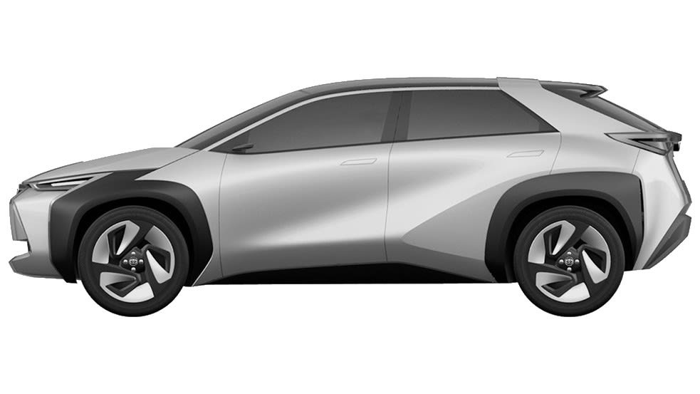 スクープ 特許画像流出 トヨタがスバルと開発中の次世代evクロスオーバーsuvか Le Volant Carsmeet Web 自動車情報サイト 新車 中古車 Carview
