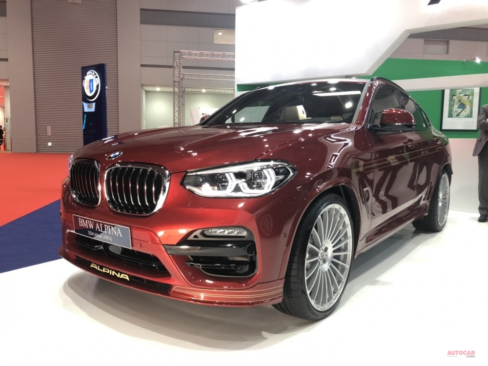 Bmwアルピナ Xd4アルラット Allrad 日本初公開 クワッドターボで3ps Autocar Japan 自動車情報サイト 新車 中古車 Carview