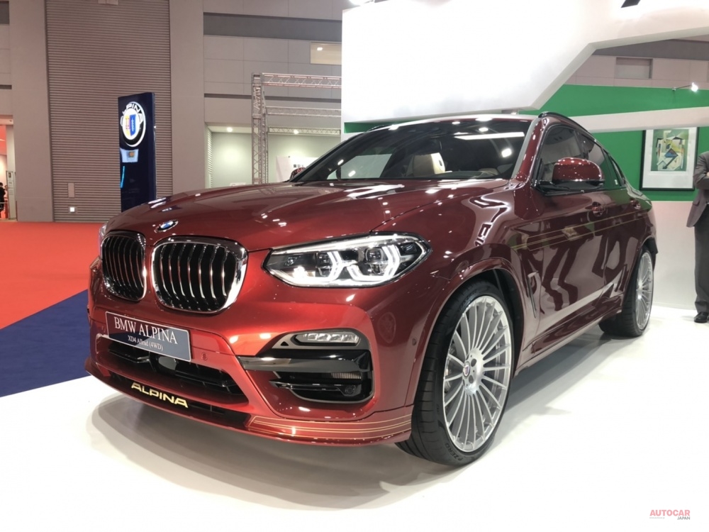 BMWアルピナ　XD4アルラット（Allrad）　日本初公開　クワッドターボで388ps