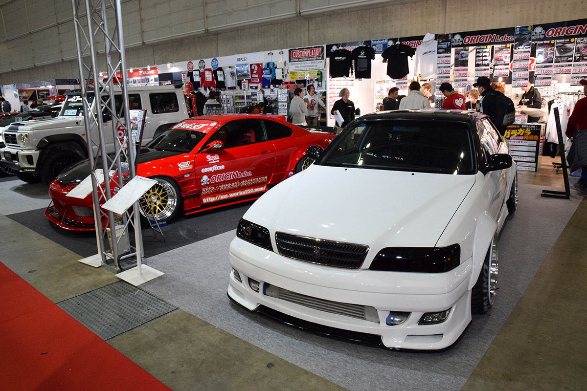 オリジンがjzx100チェイサー用コンセプトエアロを発表 スリットデザインで魅せる原点回帰のシャコタンスタイル 東京オートサロン Web Option 自動車情報サイト 新車 中古車 Carview