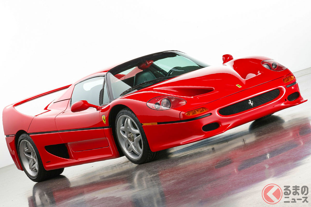 4億円オーバー！ フェラーリ「F50」はF1に最も近いロードカーだ