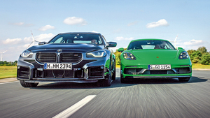 ガチンコ勝負！ ポルシェに対する新たな切り札　460馬力「BMW M2」はケイマンGTS 4.0に勝てるか？