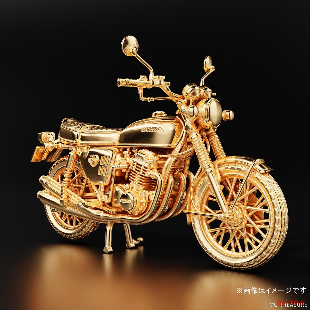 「1/24 DREAM CB750FOUR 1969年model」は660,000円！ホンダとのコラボ製品で、シリアルナンバー付き！