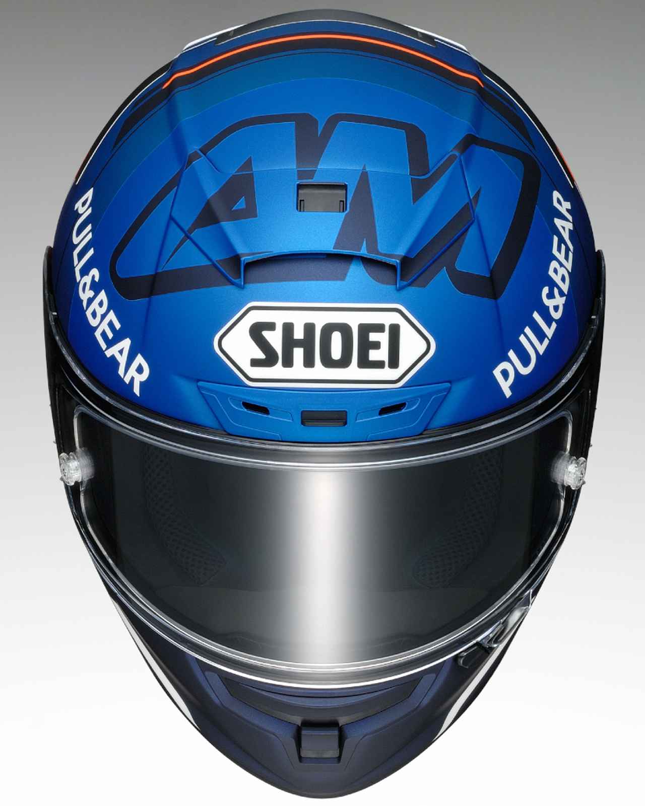 Shoeiがmotogpアレックス マルケス選手のレプリカヘルメットを発表 Shoei X Fourteen Am73 Webオートバイ 自動車情報サイト 新車 中古車 Carview