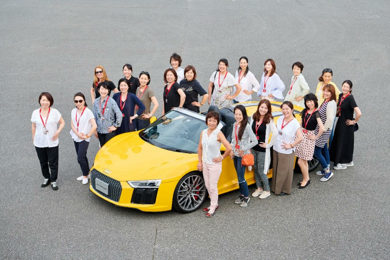 アウディジャパンが日本初となる女性向けドライビングレッスン「アウディ・ウーマンズ・ドライビング・エクスペリエンス」を実施