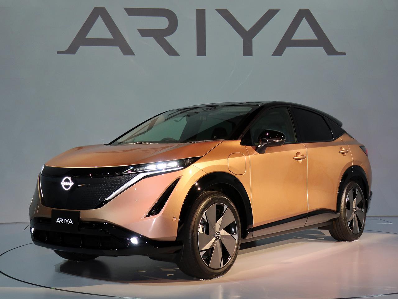ニューモデル写真蔵 日産 アリアは100 電気自動車のクロスオーバーsuv Ev新時代を切り拓く Webモーターマガジン 自動車情報サイト 新車 中古車 Carview