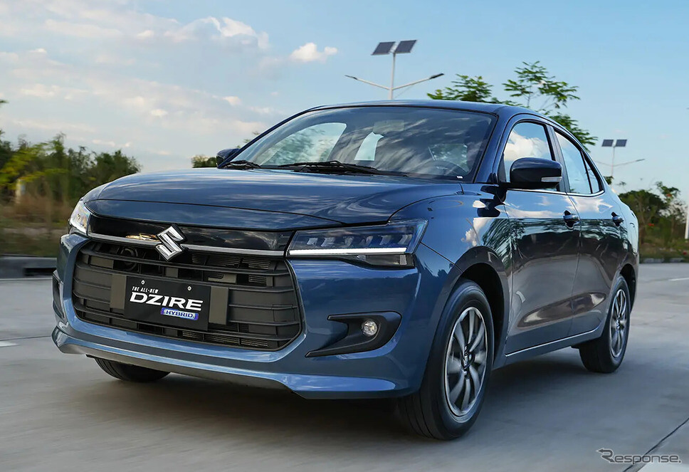 スズキ『ディザイア』新型、インド初の安全性「5つ星」セダンに