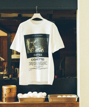 ボンジュール レコードが映画『コーヒー&シガレッツ』のエクスクルーシブTシャツを発売