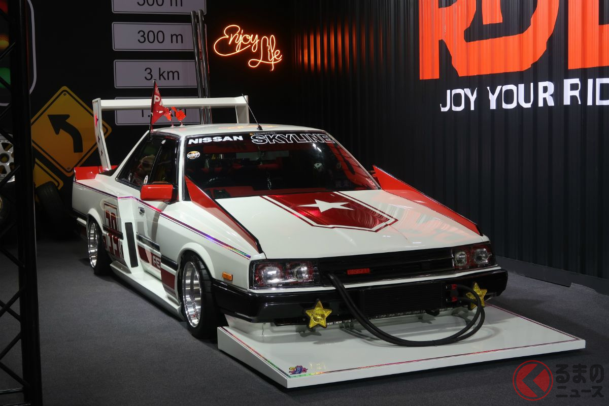 昭和感ヤバい 日産 スカイライン暴走仕様 お披露目 竹槍 出っ歯スタイルがイマなお人気 R30が異国でも愛される存在に くるまのニュース の写真 5ページ目 自動車情報サイト 新車 中古車 Carview