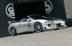 「ワイスピ世代を刺激する王道のエクリプススパイダー改！」心臓部は400馬力を絞り出す4G63改TD05ターボ仕様！