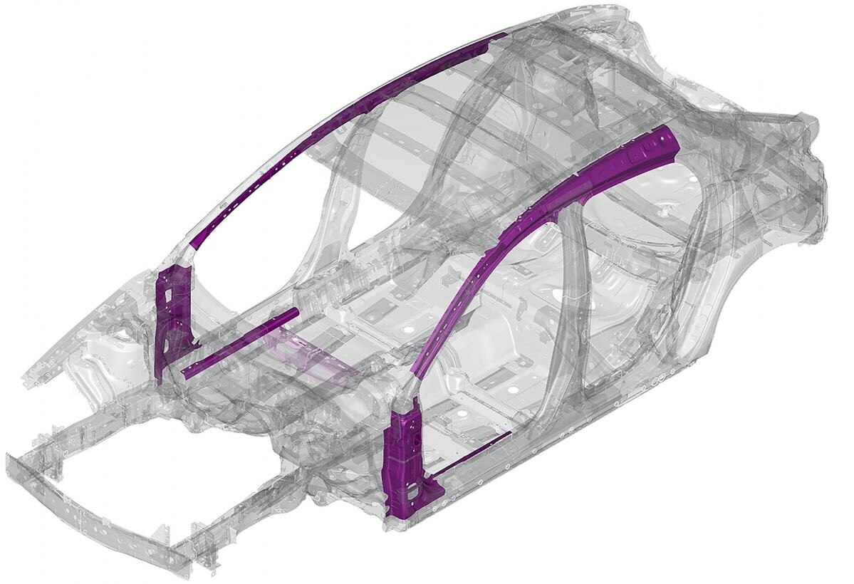 「わずか3kg」ではない。マツダ、Mazda3から、1310MPa級高張力鋼板冷間プレス部品を採用。世界初の技術