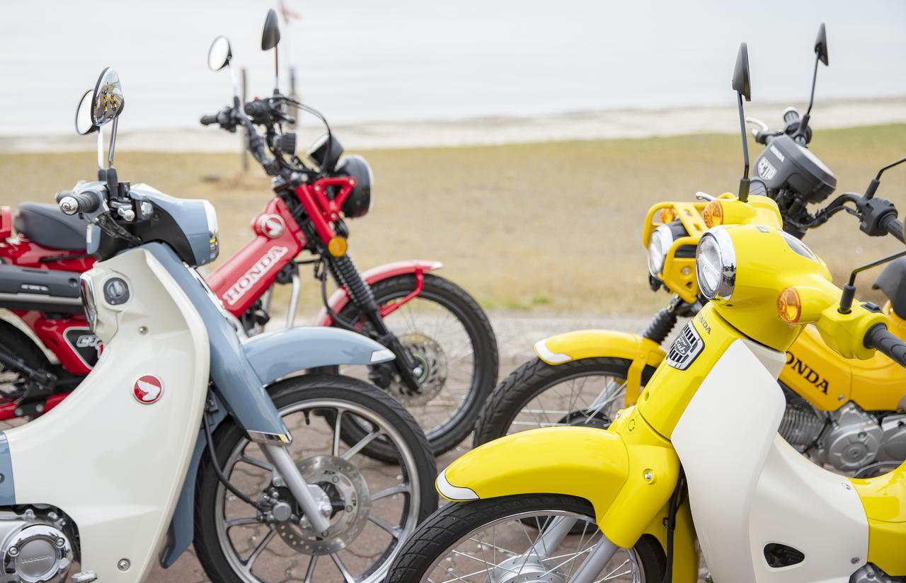 原付二種のカブを徹底比較 スーパーカブ110 クロスカブ110 スーパーカブc125 Ct125ハンターカブの燃費や装備 価格を比べてみた Webオートバイ 自動車情報サイト 新車 中古車 Carview