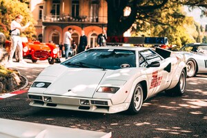 ランボルギーニ「カウンタックLP400S」のF1GPセーフティカーが登場！ ヴィンテージカーショーにミウラSVなど名車が続々登場