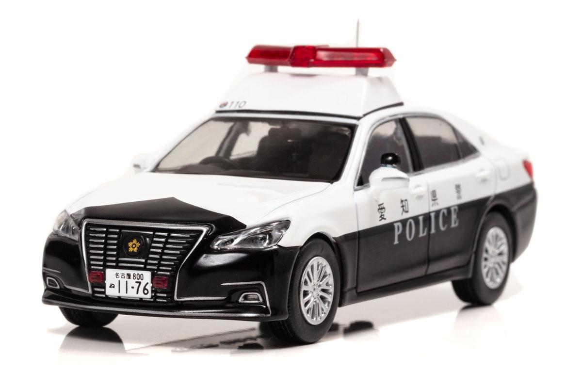 希少な2台がモデル化！　愛知県警クラウンと埼玉県警スカイラインのパトカーが1/43スケールで発売