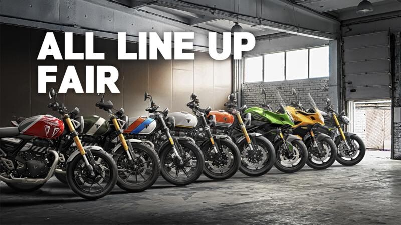 【トライアンフ】「ALL LINE UP FAIR」を5/10～6/29まで開催