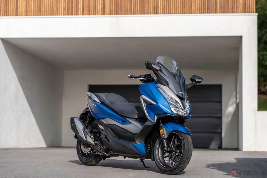 ホンダ フォルツァ350 21年モデル公開 排気量増加でよりスピーディに バイクのニュース 自動車情報サイト 新車 中古車 Carview