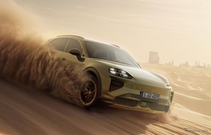 ポルシェ『カイエン』新型、ドバイ砂漠でオフロード性能を初披露