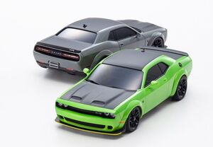 京商から「ダッジチャレンジャーSRTヘルキャットレッドアイ」のラジコン新発売。ミニッツAWDをカスタム＆ドリフトしよう！