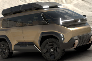 未来の三菱「デリカ」がモビリティショーに登場！「D:X Concept」より話題は498万円からの新型「トライトン」!?