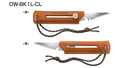 オルファからキャンプに携帯したい替刃式ブッシュクラフトナイフの限定仕様にキャメルとネイビーの2色が追加！