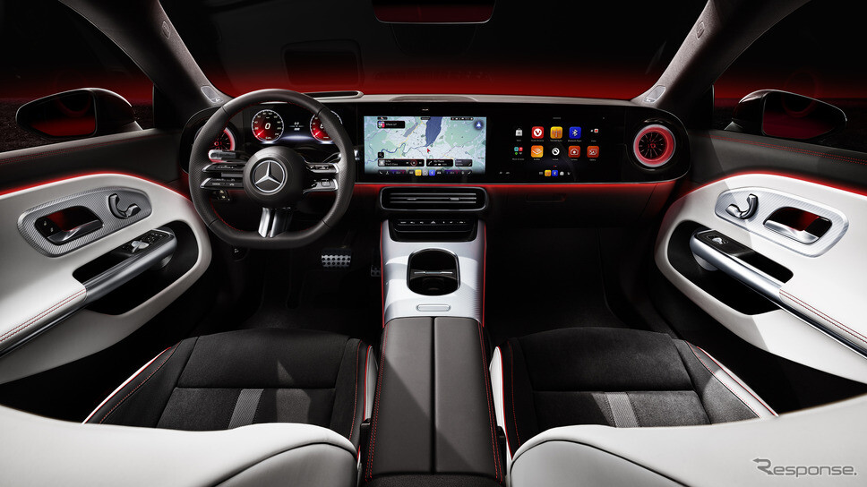 メルセデスベンツ『CLA』新型、第4世代「MBUX」にセレンスの会話型AI技術搭載
