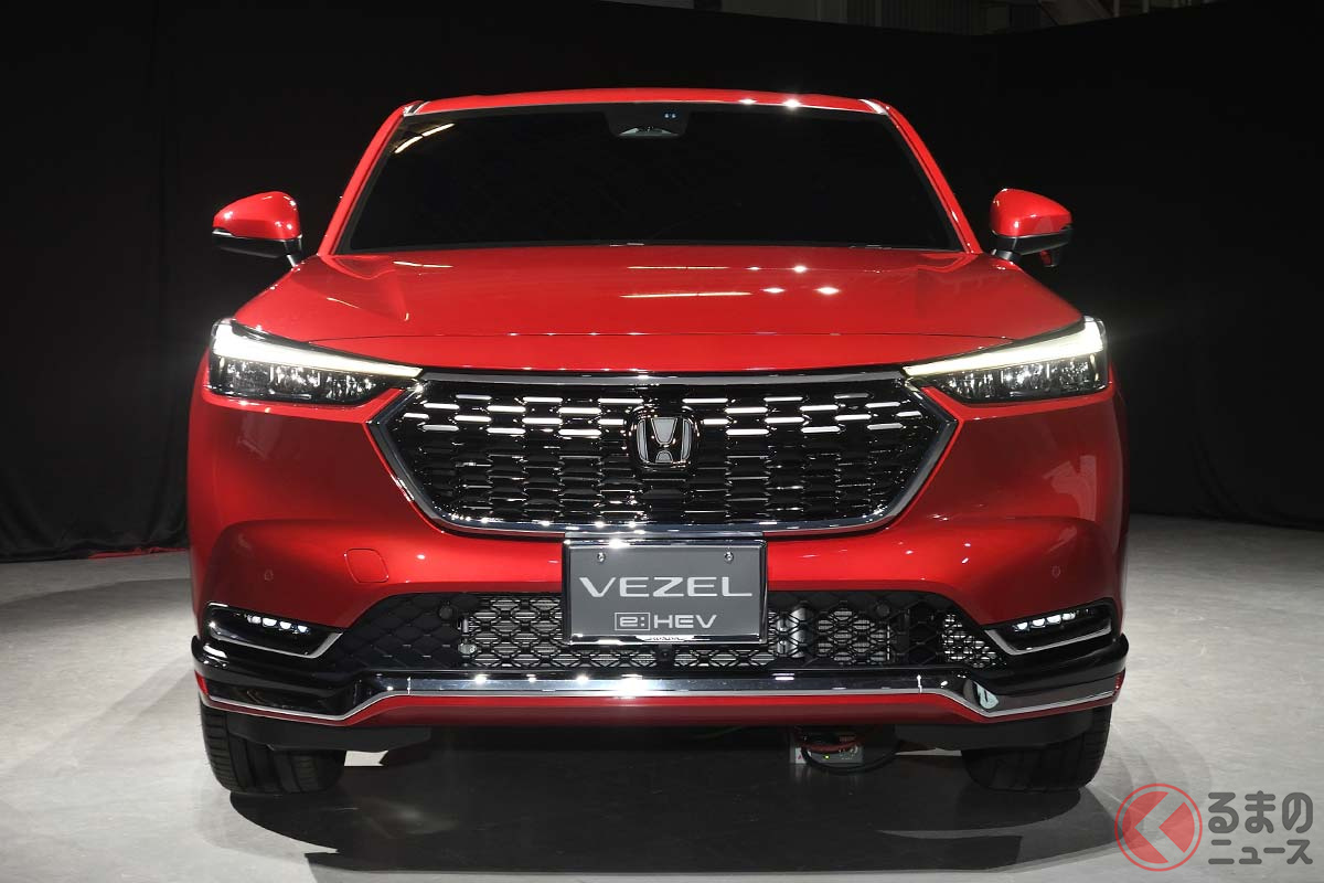 ホンダ新型 ヴェゼル が超絶イケメン化 顔つき激変のカスタム仕様が早速登場 くるまのニュース 自動車情報サイト 新車 中古車 Carview